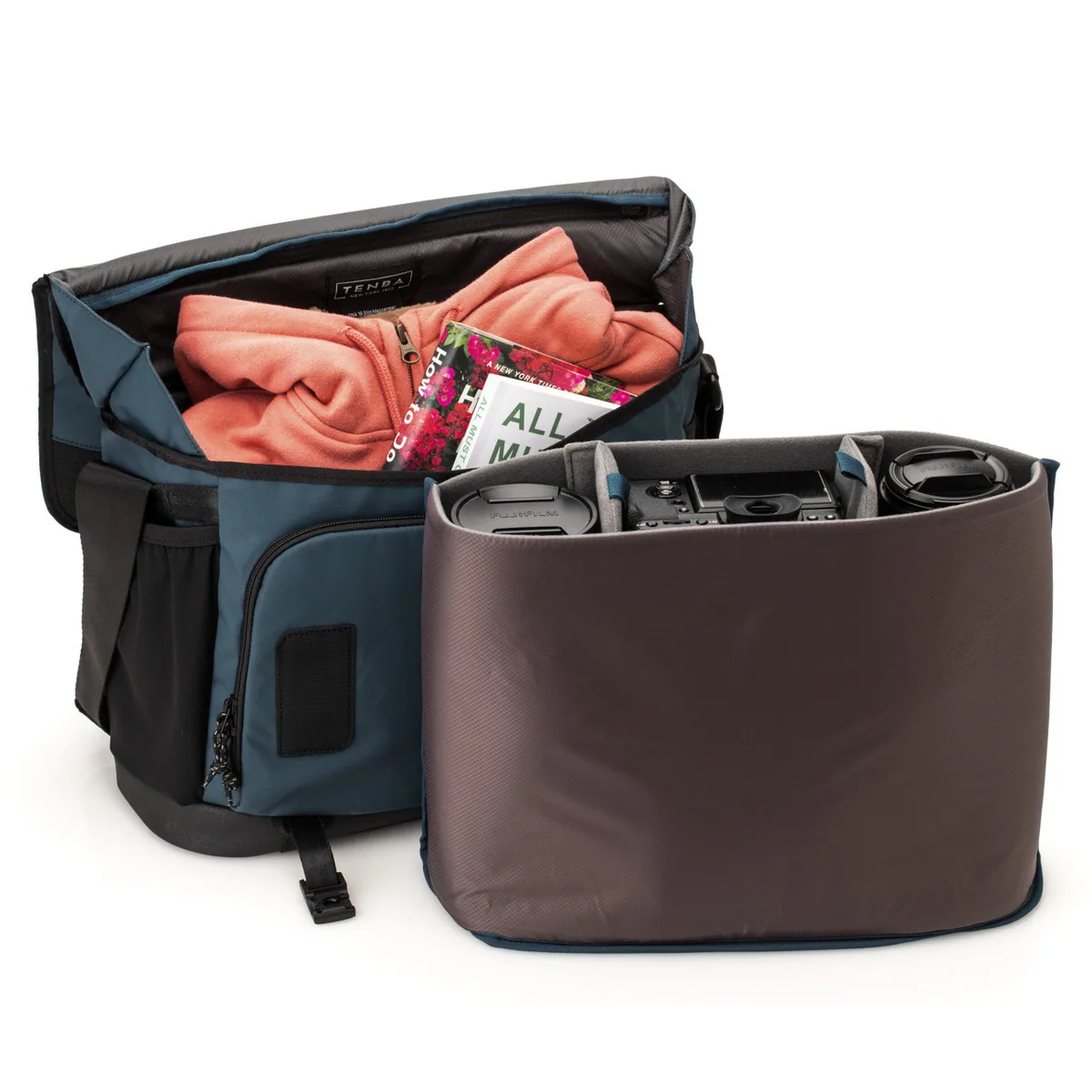 Tenba DNA 16 Slim Camera Messenger Bag (Blue)