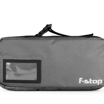f-stop Medium Accessory Pouch (Grey/Black Zipper)