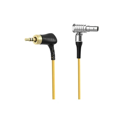Deity Microphones C17 Right-Angle Locking 3.5mm TRS to Right-Angle 9-Pin LEMO Timecode Cable