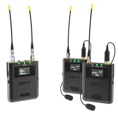 Deity Microphones Theos Digital 2-Person Camera-Mount Wireless Omni Lavalier Microphone System