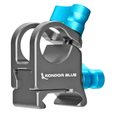 Kondor Blue 15mm Rod Parallel NATO Clamp (Space Grey)