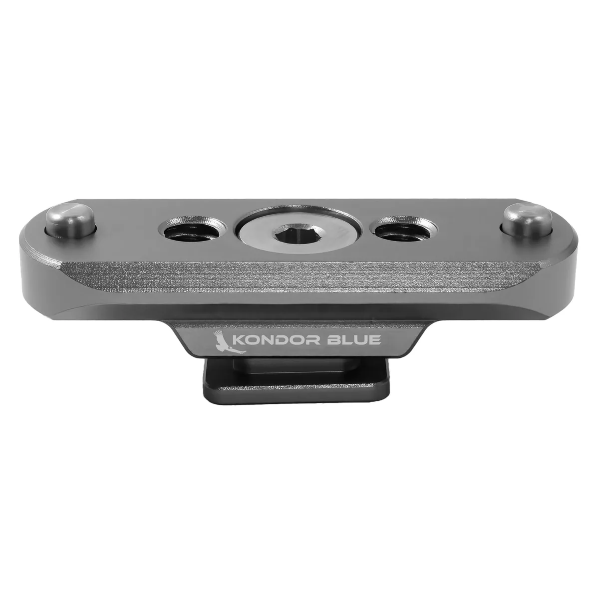 Kondor Blue NATO Rail to Hot Shoe Adapter for Remote Trigger Top Handles (Black)