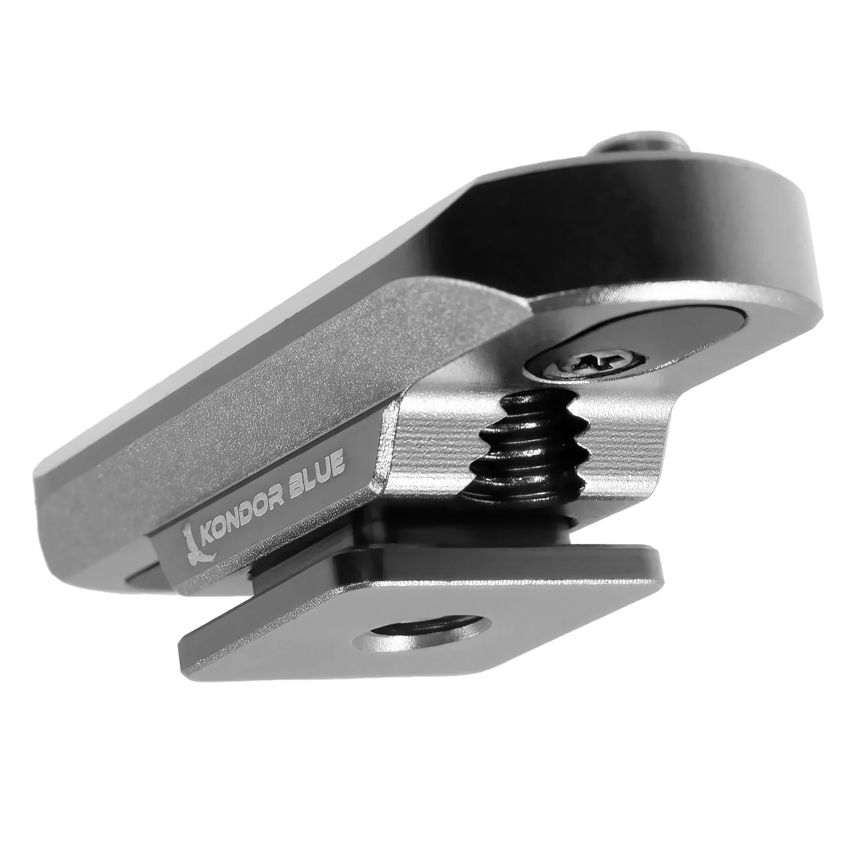 Kondor Blue NATO Rail to Hot Shoe Adapter for Remote Trigger Top Handles (Black)