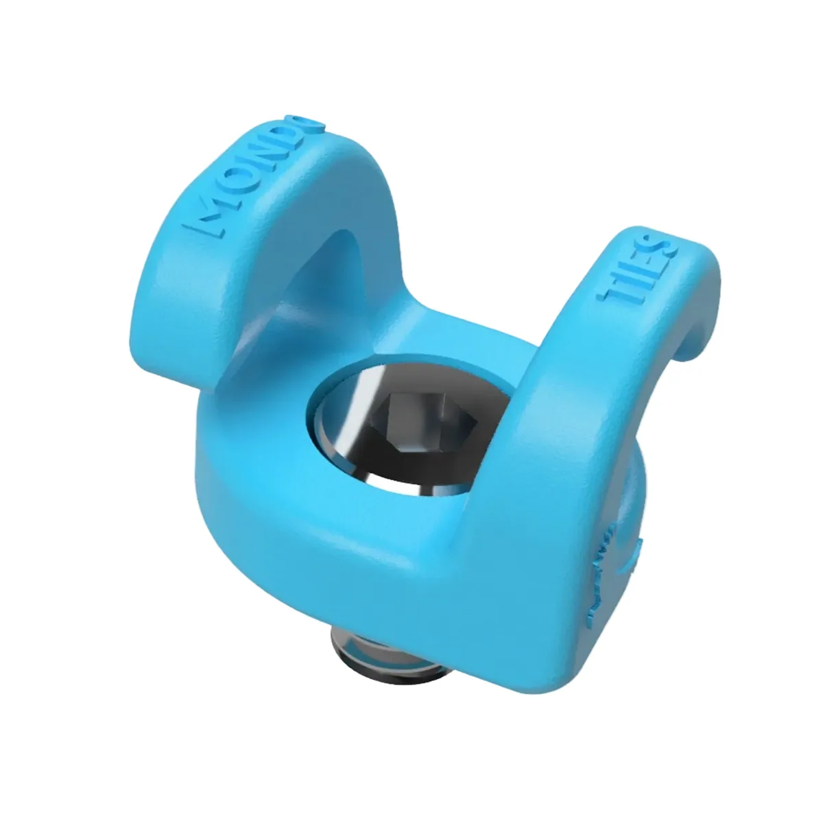 Kondor Blue Mondo Ties Cable Management Clips (Blue, 5-Pack)