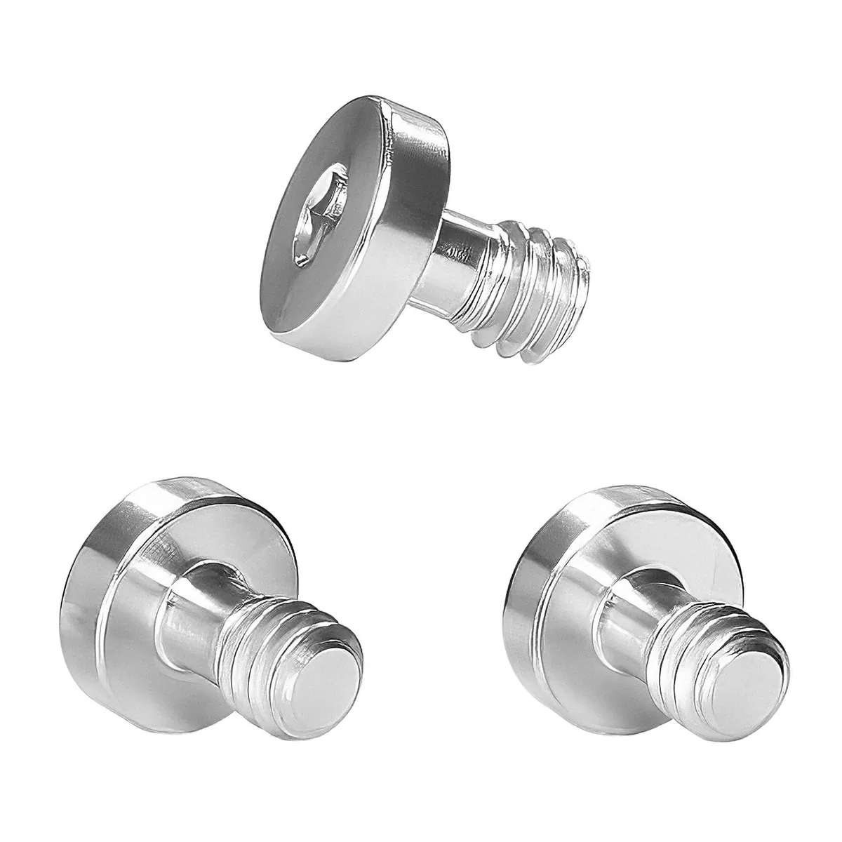 Kondor Blue 1/4″-20 Button Head Screw for Mini Quick Release Plates