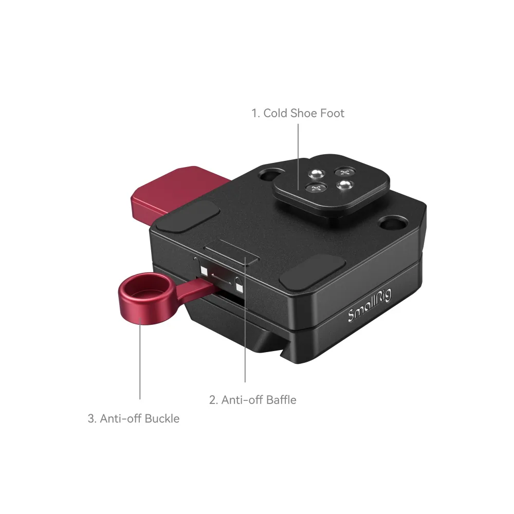 SmallRig 4189 Power Supply Mount Plate for DJI RS Stabilisers