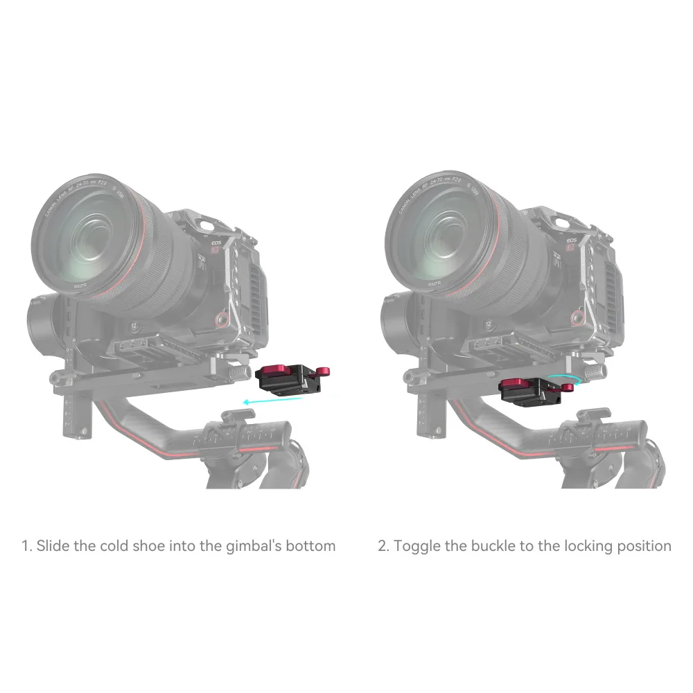 SmallRig 4189 Power Supply Mount Plate for DJI RS Stabilisers