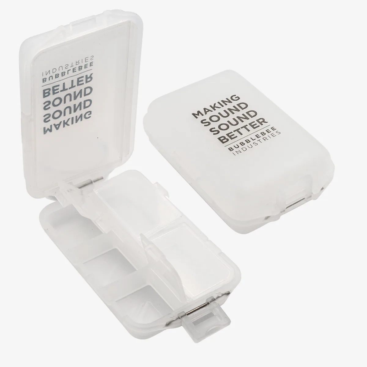 Bubblebee Industries Mic Accessory Case for Lavalier Microphones (2-Pack)