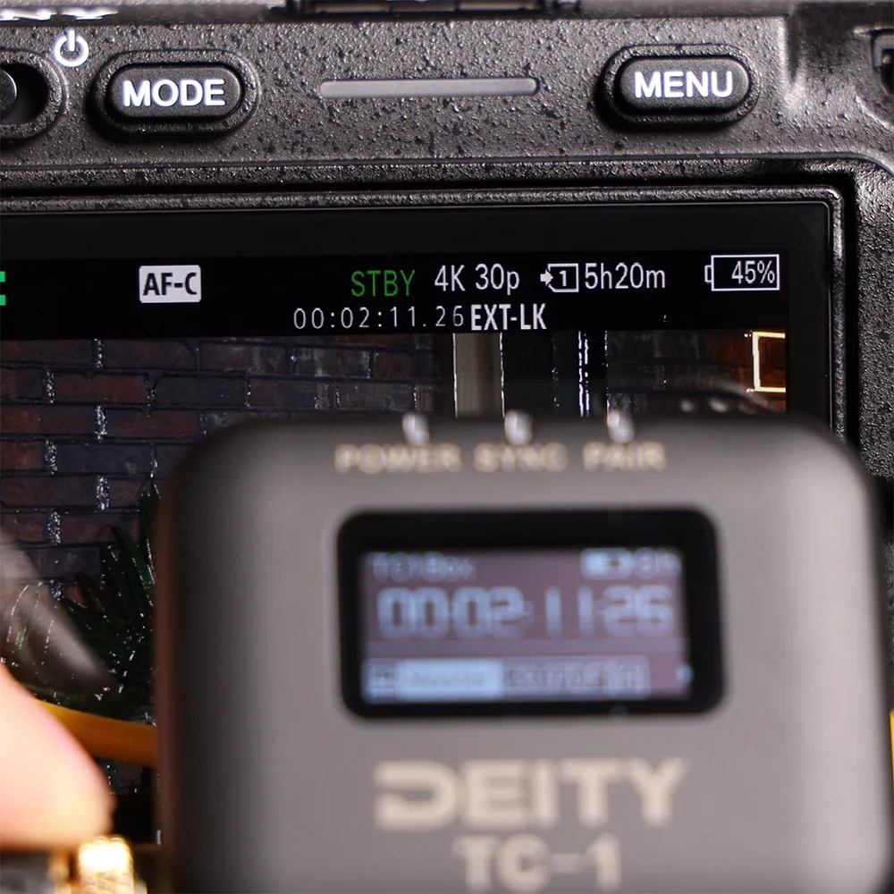 Deity Microphones C23 Timecode Cable for Sony FX3 / FX3 / FX30 Cameras