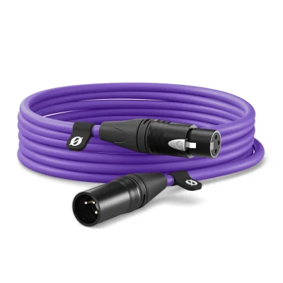RODE XLR Male to XLR Female Cable (6m, Purple)