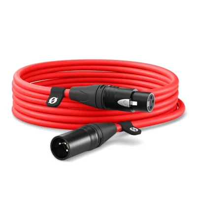 RODE XLR Male to XLR Female Cable (6m, Red)