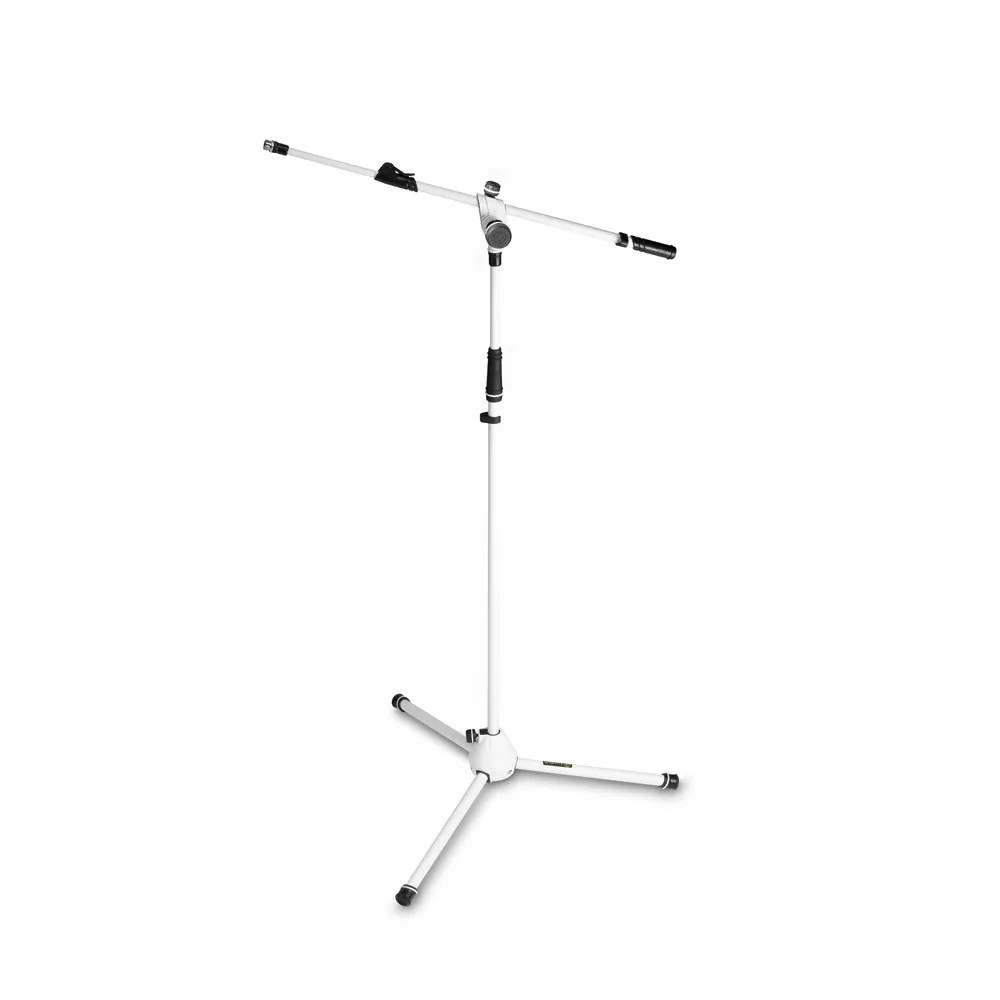 Gravity GMS4322W Microphone Stand with Folding Tripod Base (White)