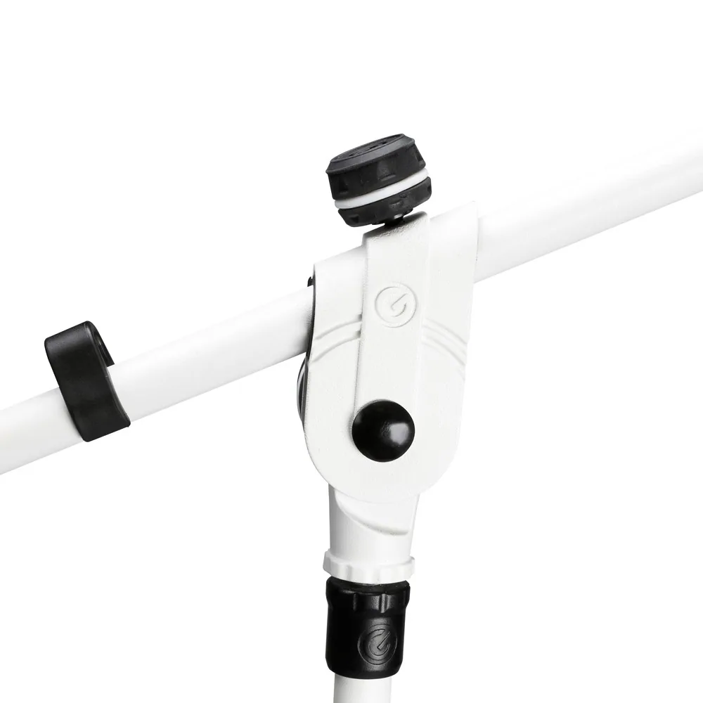 Gravity GMS4322W Microphone Stand with Folding Tripod Base (White)