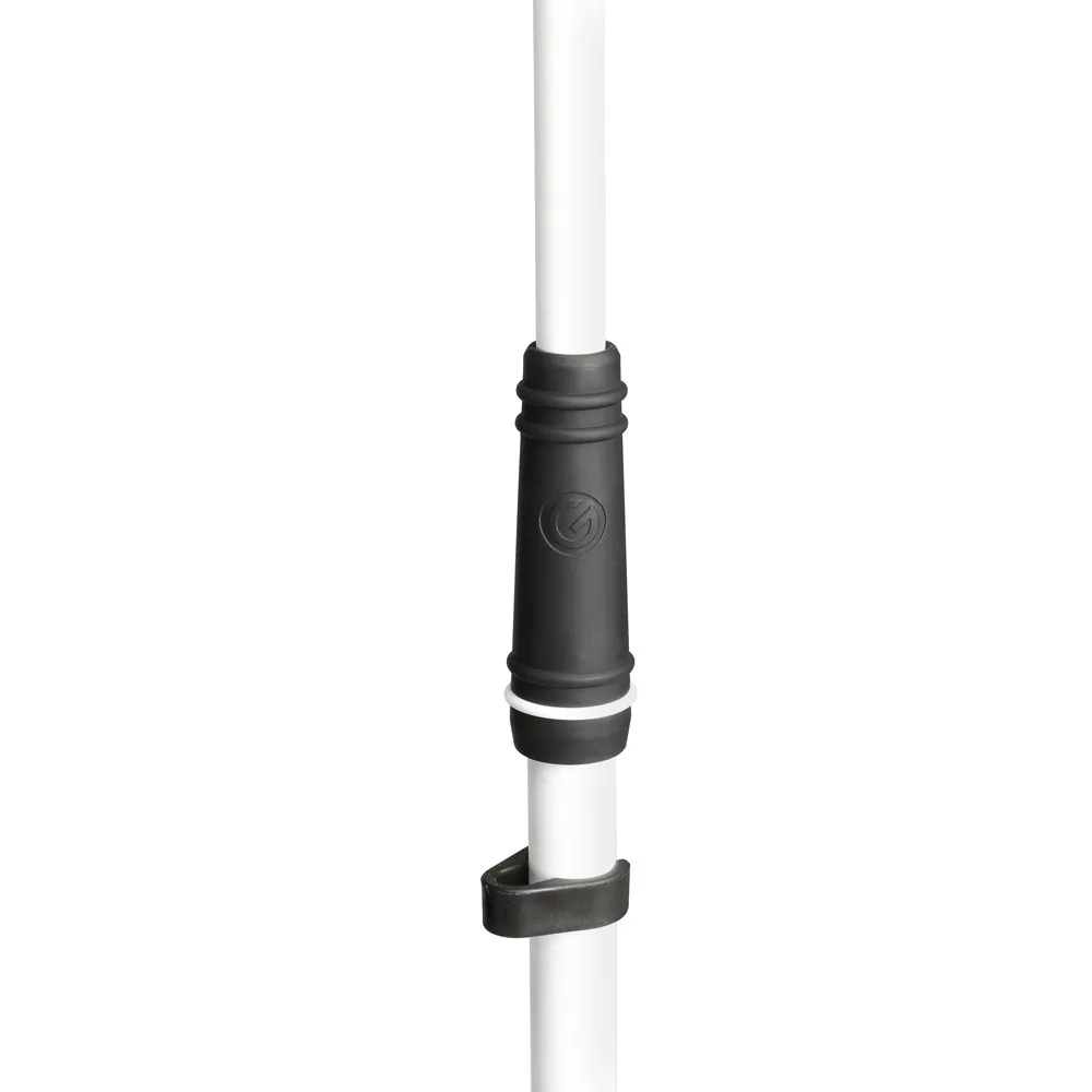 Gravity GMS4322W Microphone Stand with Folding Tripod Base (White)