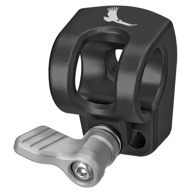 Kondor Blue 15mm Rod Clamp to Accessory Mount (Raven Black)
