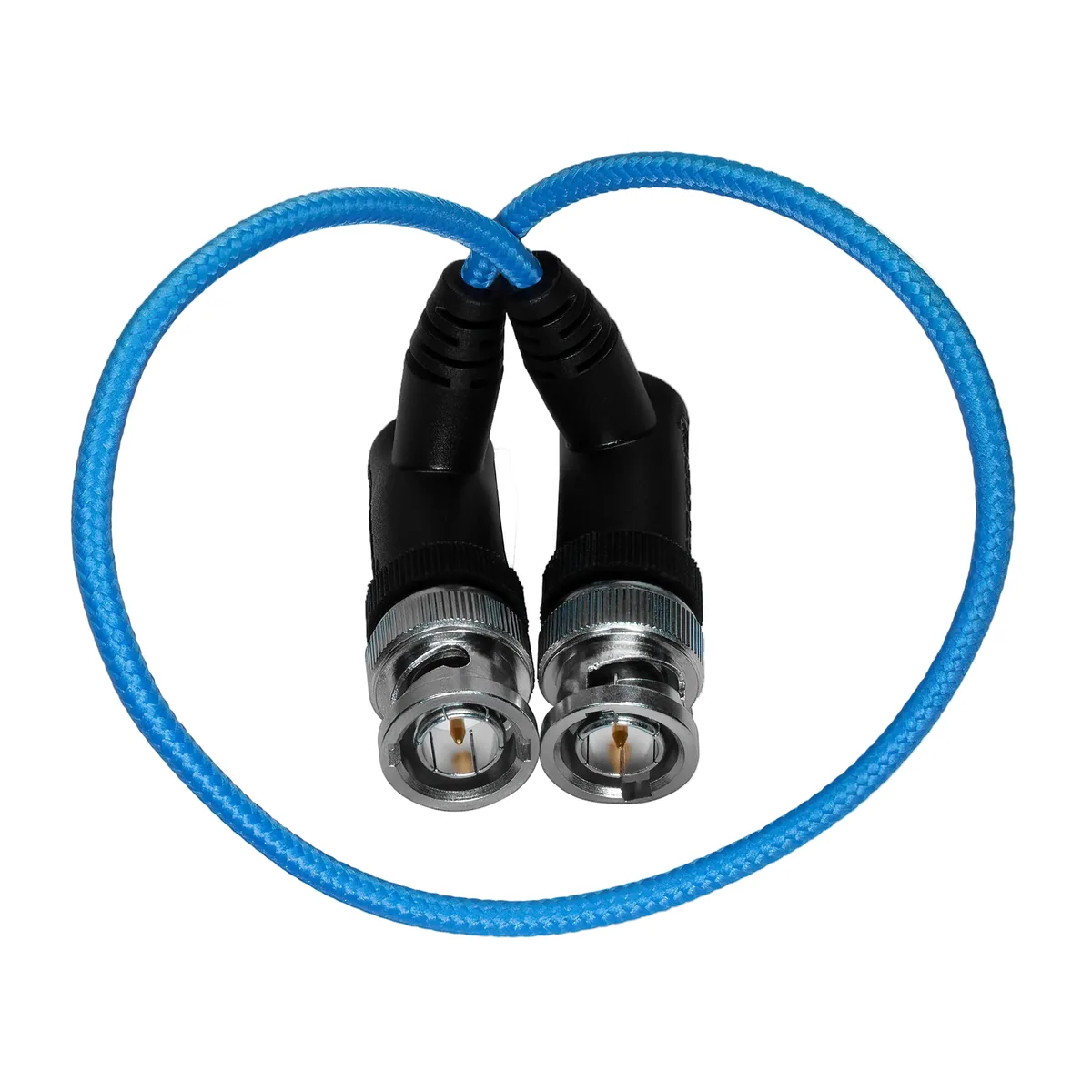 Kondor Blue Ultra-Thin 3G-SDI Right-Angle BNC Cable (30cm)