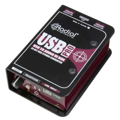 Radial Engineering USB-Pro Stereo USB Laptop DI