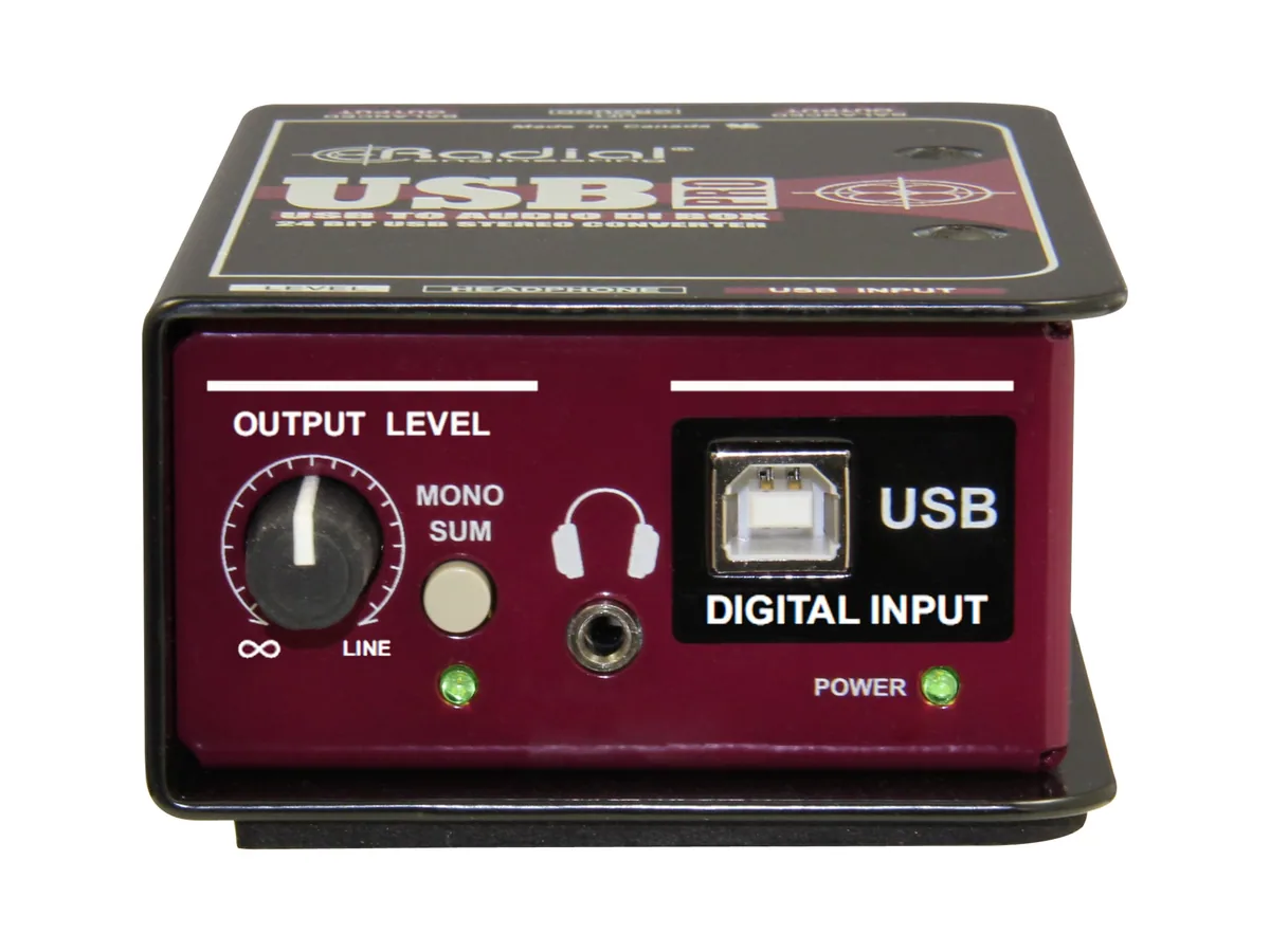 Radial Engineering USB-Pro Stereo USB Laptop DI