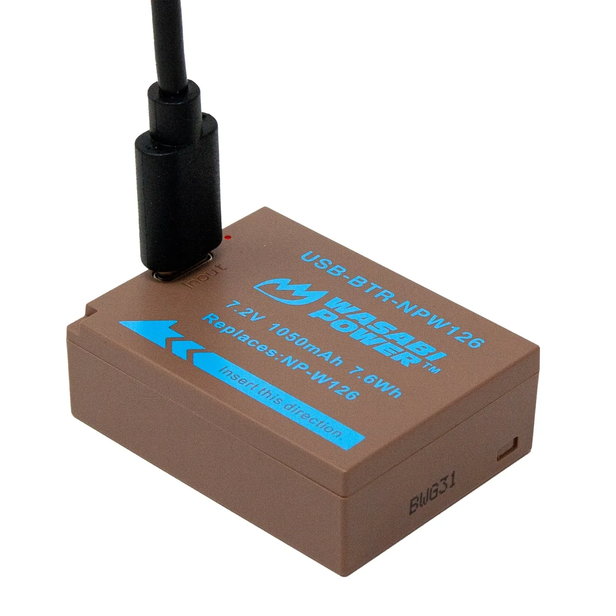 Wasabi Power NP-W126 Battery (USB-C Charging)