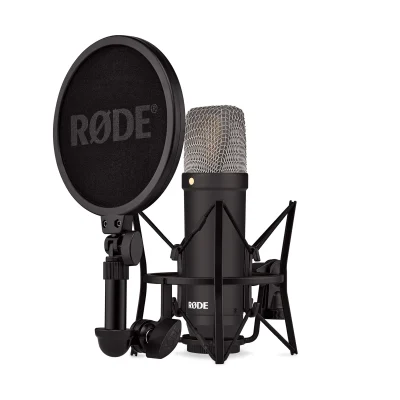 RODE NT1 Signature Series Studio Condenser Microphone (Black)