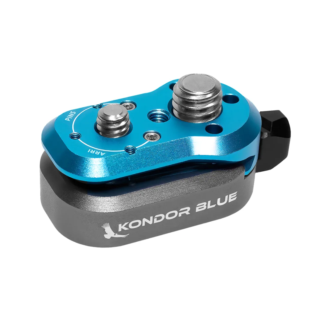 Kondor Blue Mini Lock Quick Release Plate (Kondor Blue)