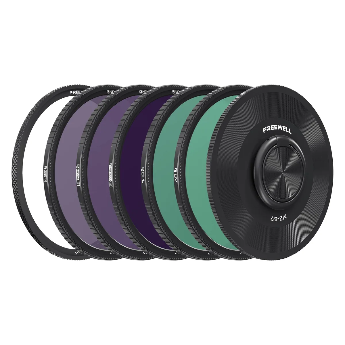 Freewell M2 Magnetic Quick Swap Filter 5-Pack (67mm)
