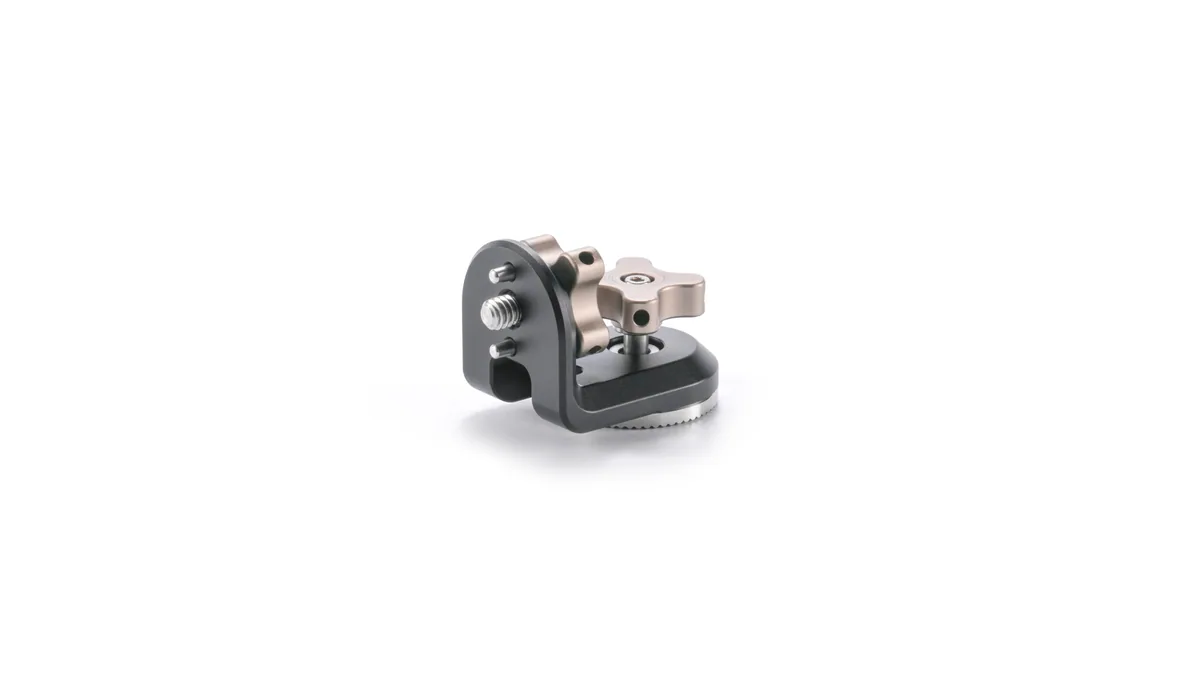 Tilta Right Angle Rosette Adapter to 1/4″-20 with Locating Pins (Black)