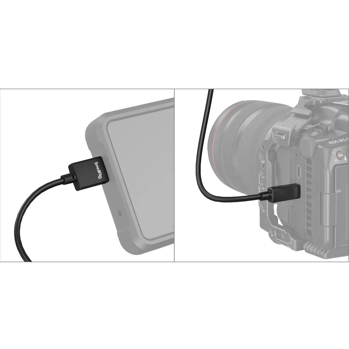 SmallRig 3043B Micro-HDMI to HDMI Cable (D to A, 55cm)
