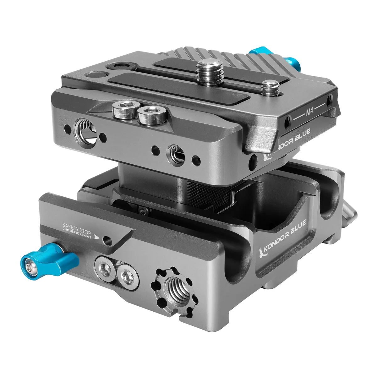 Kondor Blue 501 Adjustable Baseplate (501 QR, Raven Black)