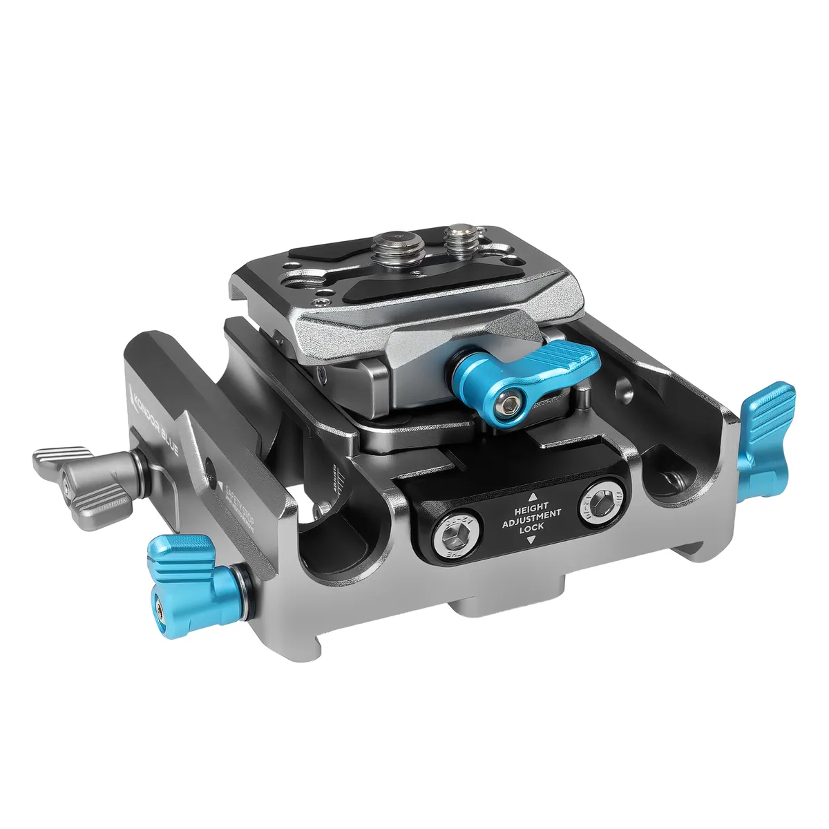 Kondor Blue 501 Adjustable Baseplate (501 QR, Raven Black)