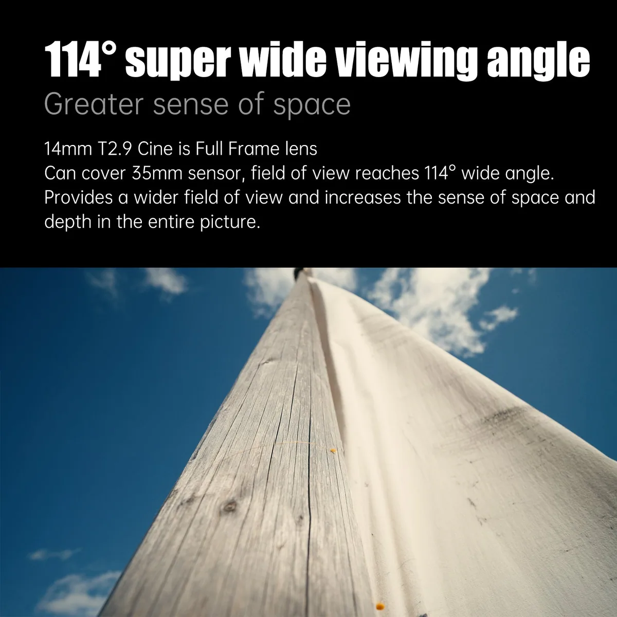 7Artisans 14mm T2.9 Wide Angle Lens (E Mount)
