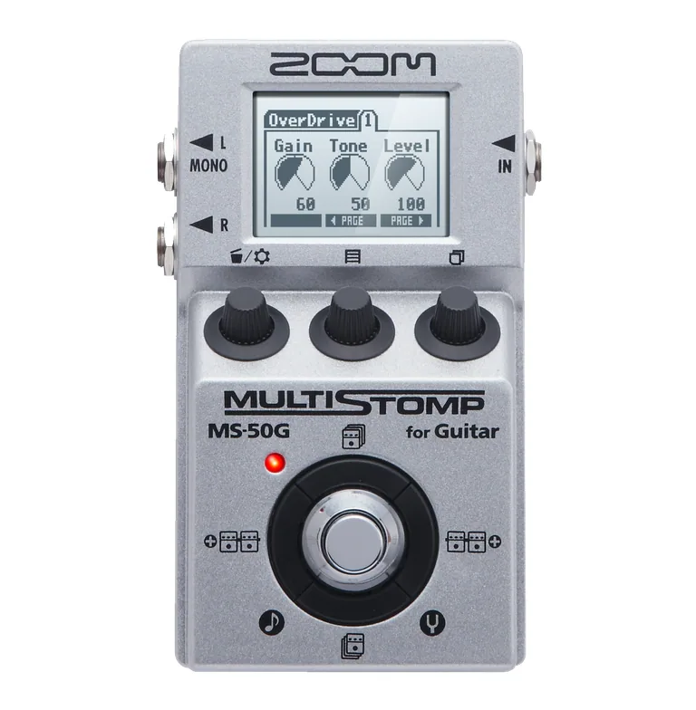 Zoom MS-50G+ MultiStomp Multi-FX Guitar Pedal