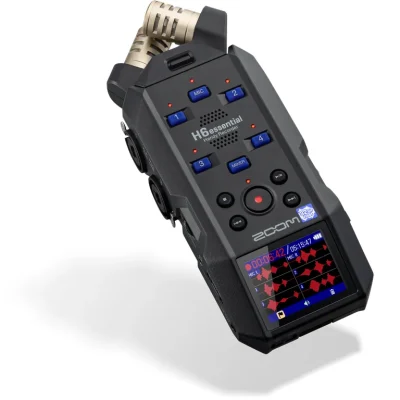 Zoom H6essential 6-Track 32-Bit Float Portable Audio Recorder