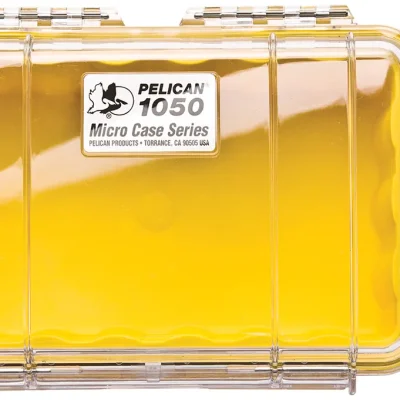 Pelican 1050 Micro Case (Black/Clear)