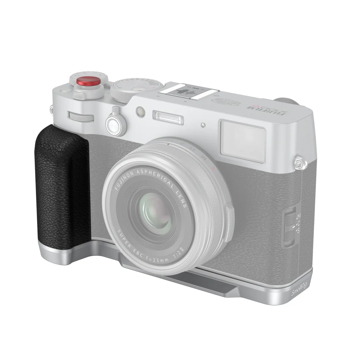 SmallRig 4555B L-Shape Grip for FUJIFILM X100VI/X100V (Silver)