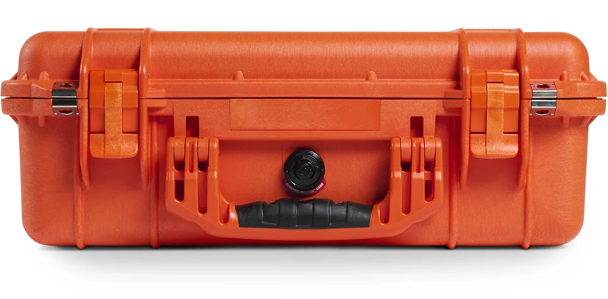 Pelican 1500 Case (Orange, With Foam)
