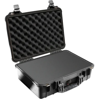 Pelican 1500 Case (Black, With Foam)