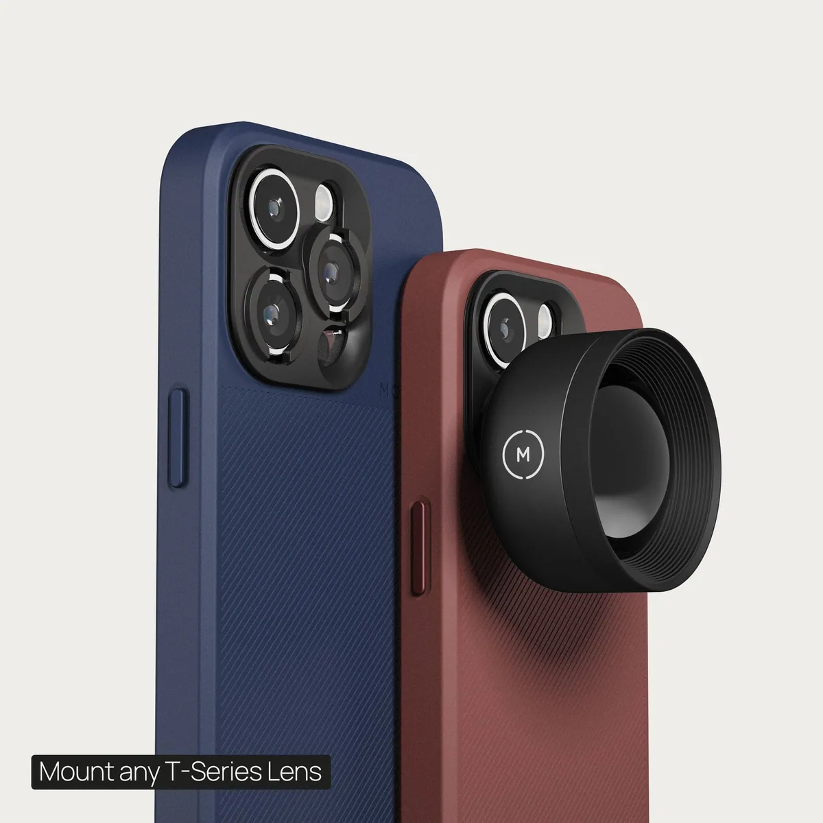 Moment T-Series Drop-In Lens Mount for iPhone 15 Pro & 15 Pro Max