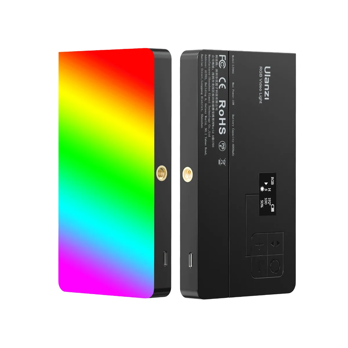 Ulanzi B01002 T002 7″ RGB LED Video Light