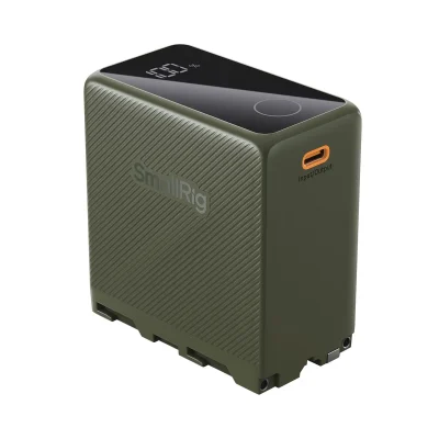 SmallRig 4577 NP-F970 USB-C Rechargeable Camera Battery (Green)