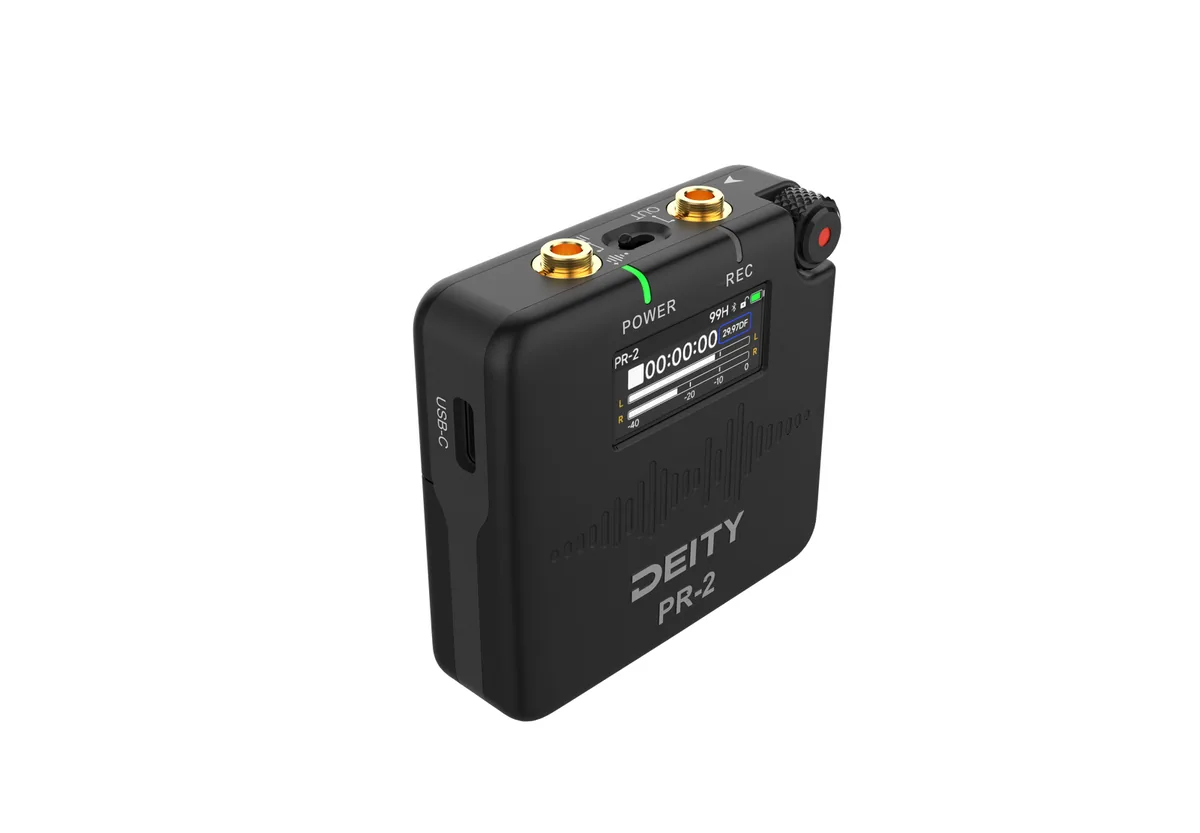 Deity PR-2 Stereo Pocket Recorder with Lavalier Mic