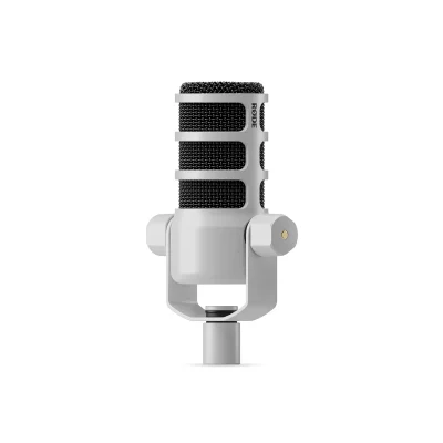RODE PodMic Dynamic Podcasting Microphone (White)