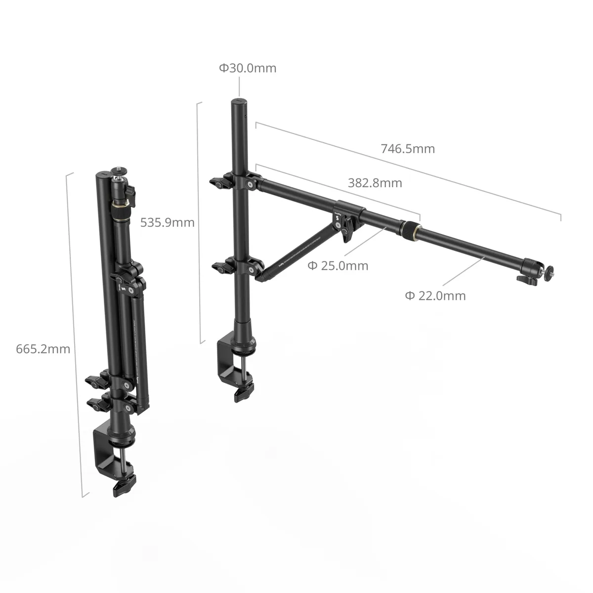 SmallRig 4304 Desktop Overhead Photography/Live Streaming Bracket