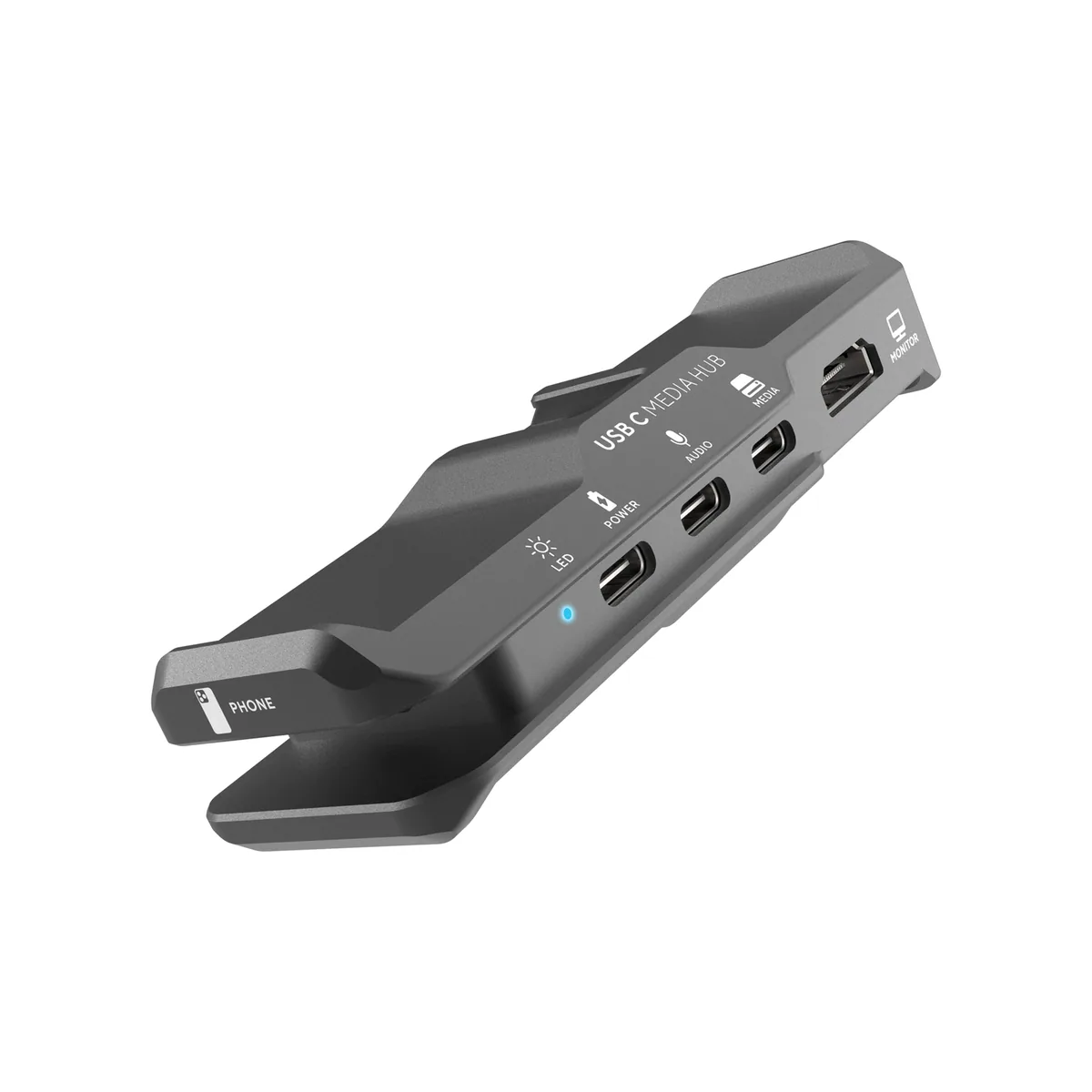Kondor Blue Mobile USB-C Media Hub (Space Grey)