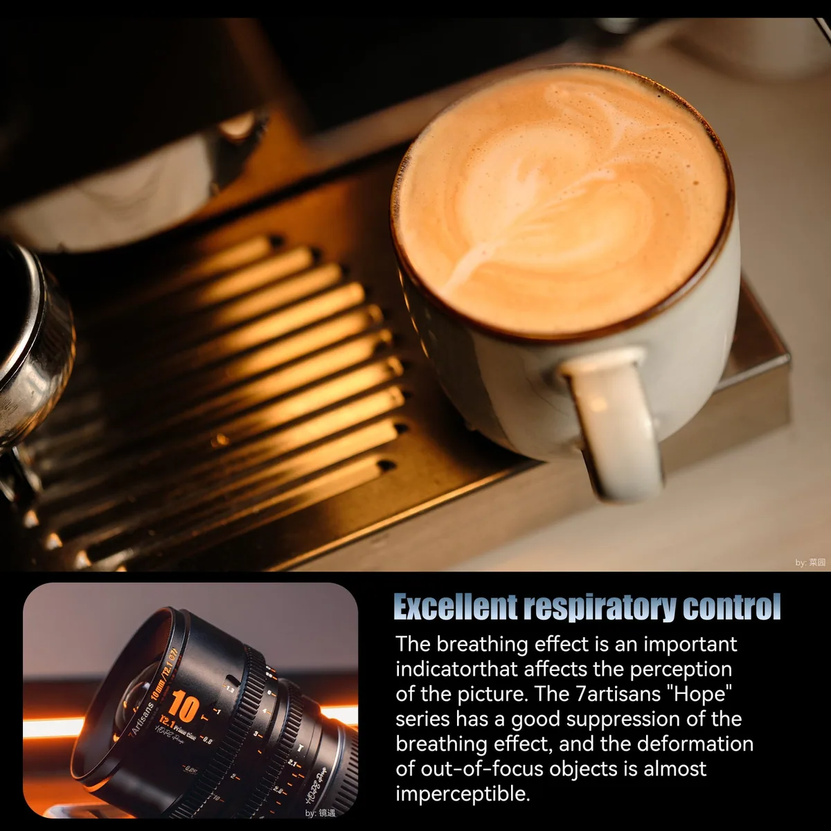 7Artisans HOPE 16mm T2.1 Cine Lens (E Mount, Black)