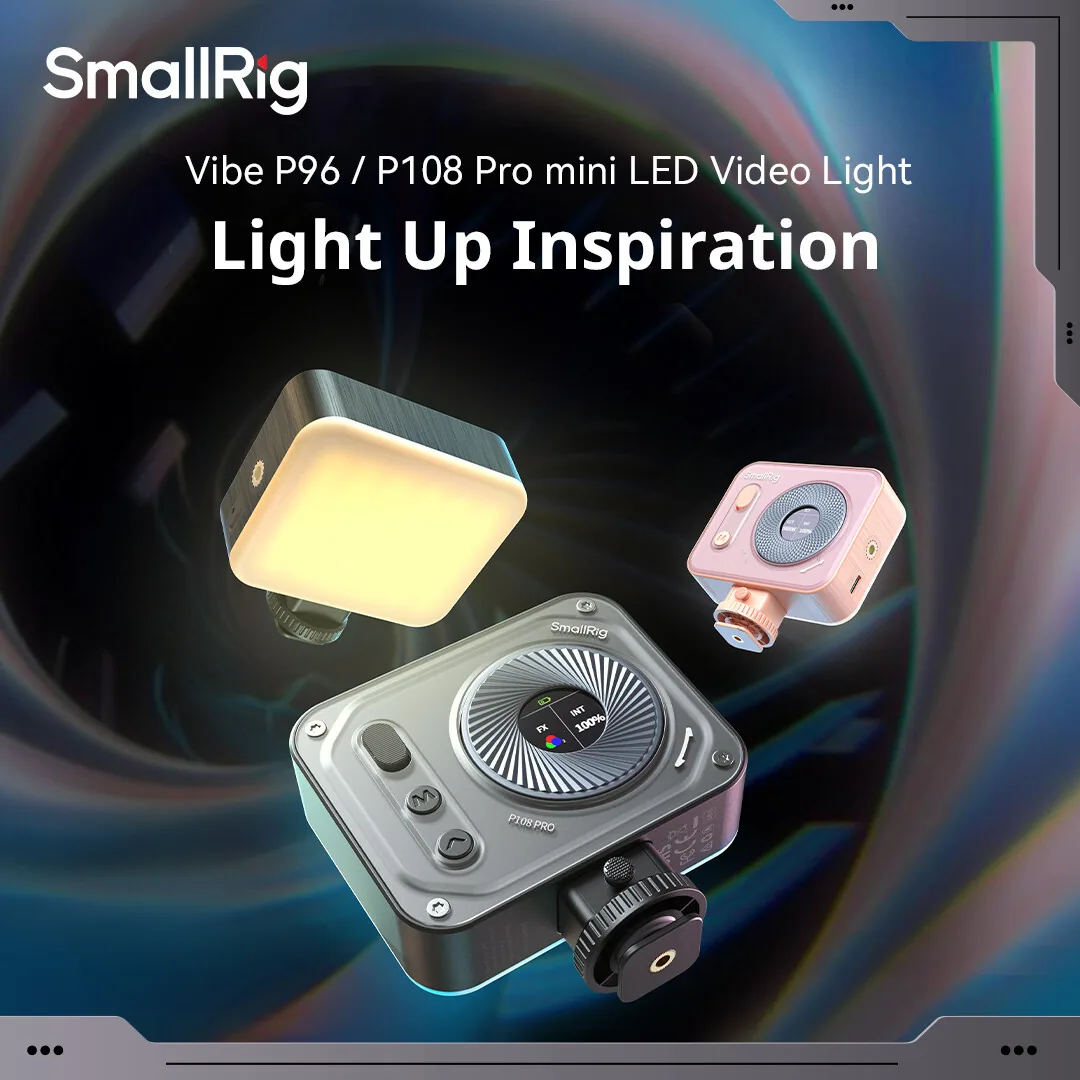 SmallRig 4661 Vibe P108 Pro Mini LED Video Light