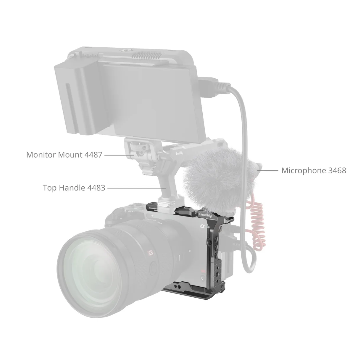 SmallRig 4772 HawkLock Quick Release Half Cage for Sony FX3/FX30