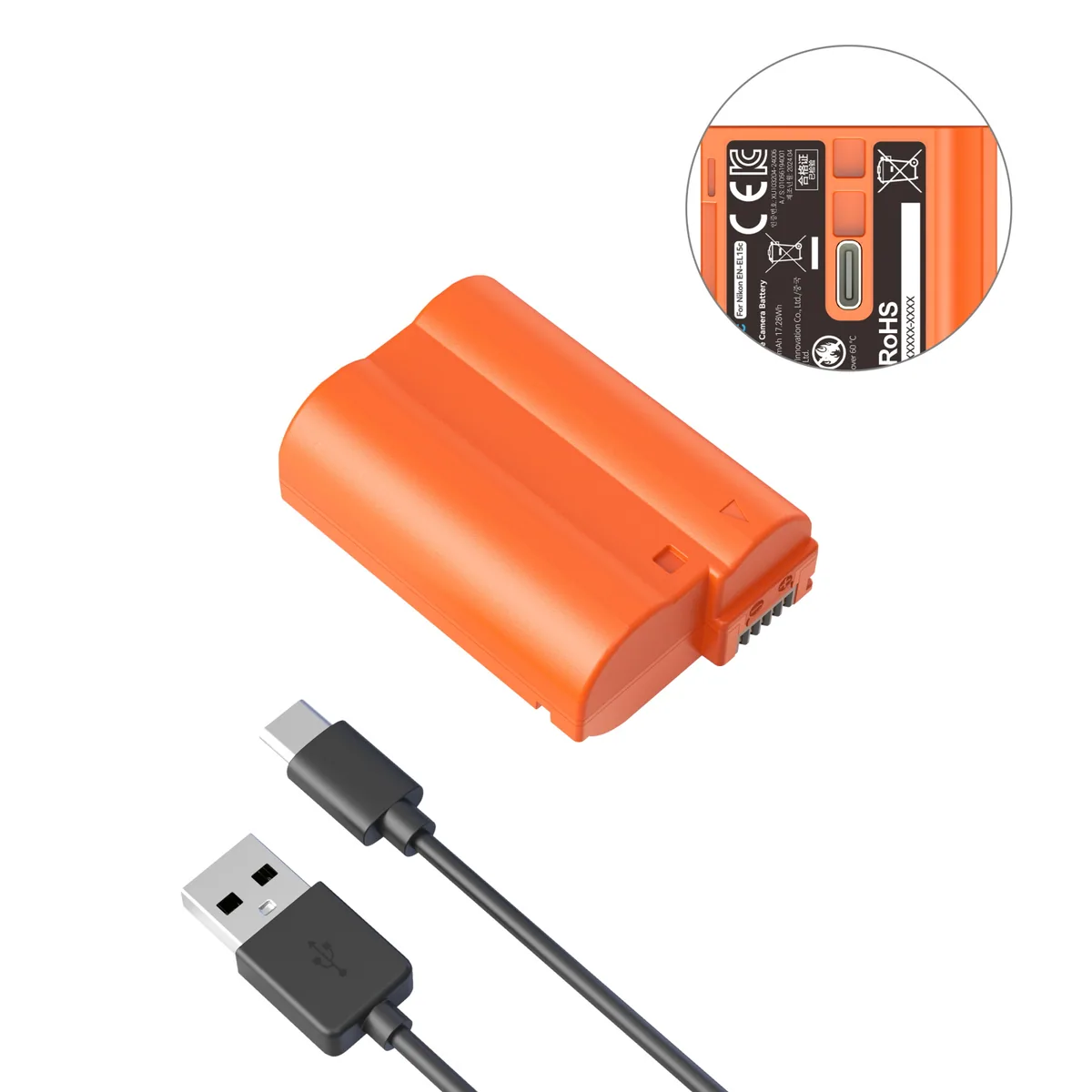 SmallRig 4332B EN-EL15c USB-C Rechargeable Camera Battery