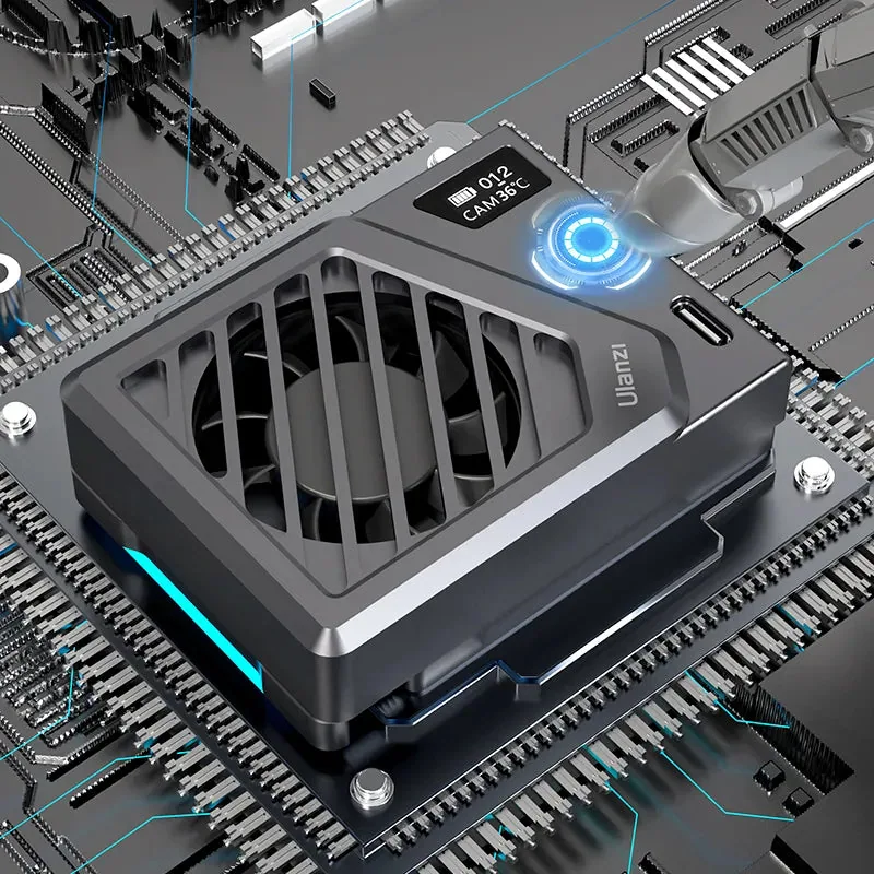 Ulanzi Camera Cooling Fan for Select Cameras (Black)