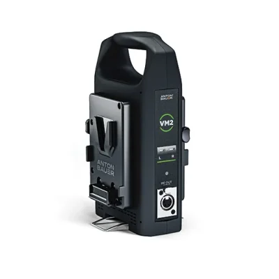 Anton Bauer VM2 Dual-Bay Charger with 4-Pin XLR Output (V-Mount)